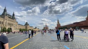 Водопад в центре Москвы, лето 2025