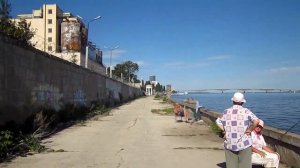 Часть набережной у СарГРЭС