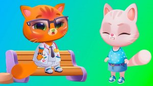 Суровый КОТИК БУБУ и МИМИ #14. Возвращение на Марс. Игра Bubbu & Mimmi World на Игрули TV