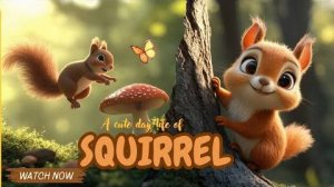 Путешествие милой белочки 🐿️✨Мультик для детей #анимация #домашние