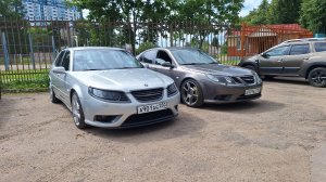 #177 Беседа с владельцем:  Акмаль рассказывает о своём SAAB 9-3 и о SAAB 9-5 брата
