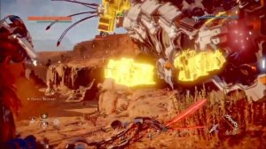 Как быстро повалить громозева в horizon zero dawn