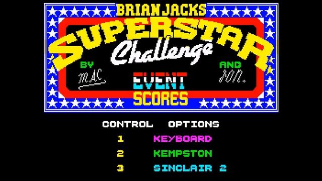 BRIAN JACK'S SUPERSTAR CHALLENGE [ZX Spectrum]