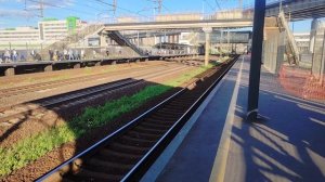 "Сапсан" случайно летом встретился с поездом Деда Мороза.