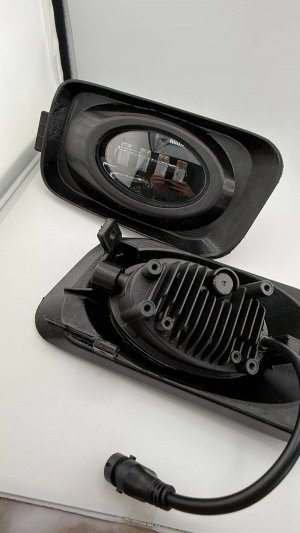 Накладки, маски для Led ПТФ Honda Accord 7 для линзованных противотуманных фар типа Sal-Man и другие