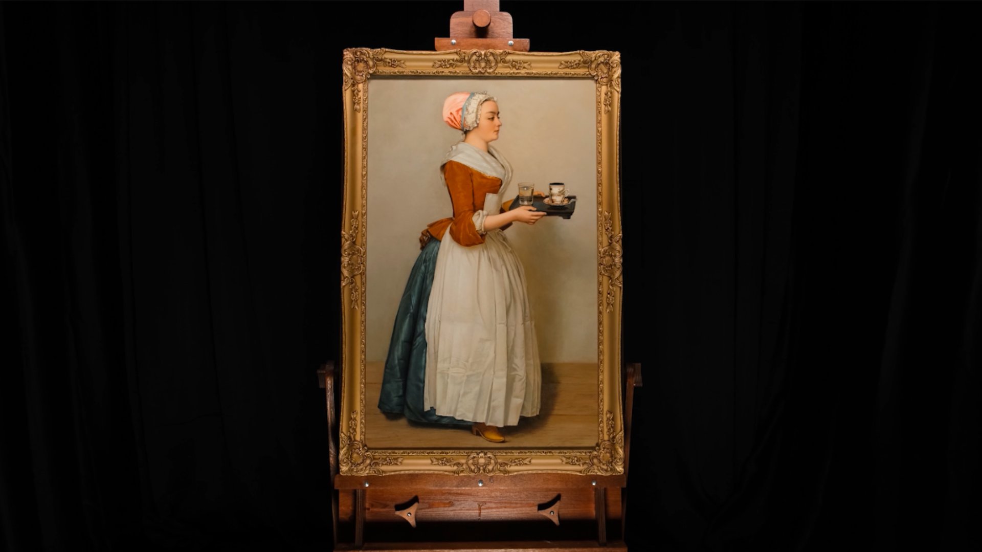 Жан-Этьен Лиотар "Шоколадница" смотреть онлайн