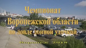 Чемпионат Воронежской области по фидеру 2018