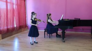 Анна Аникина, Дж. Перголези "Ария"