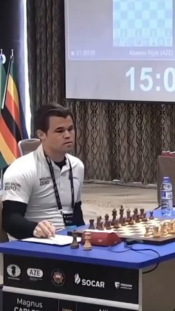 Магнус нашел соперника лучше себя #шахматы #chess