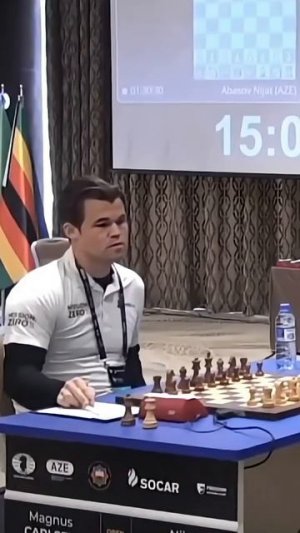 Магнус нашел соперника лучше себя #шахматы #chess