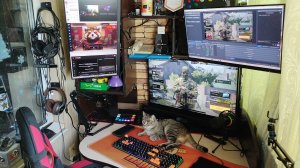 На чем мы стримим? Краткий обзор.... Мониторы, микрофоны, вэб-камеры...