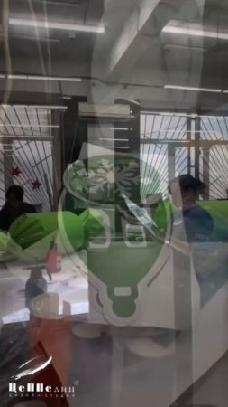 Новогоднее оформление для компании "Фармасинтез"