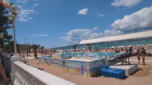 Геленджик 2 июня 2025 г. Прогулка от пряжа Санатория им. Ломоносова до пляжа Сады морей.mp4