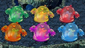 Гупка / Spunge - все варианты цвета призматиков (My Singing Monsters: Dawn of Fire)