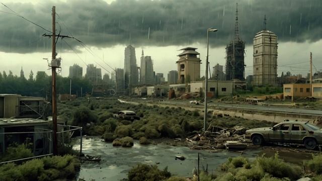 Machine Dusk - Dystopian Atmospheric Dark Ambient - Post Apocalyptic Ambient Journey