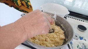 ХАЛВА КАВКАЗСКАЯ, ДОМАШНЯЯ ИЗ ПШЕНИЧНОЙ МУКИ, (ДЕМ.ХОВЛ.НА ЧЕЧЕНСКОМ) СОВЕТУЮ ПРИГОТОВИТЬ!!!