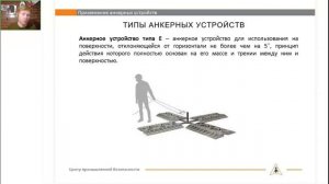 3.4. Видеолекция Применение анкерных устройств