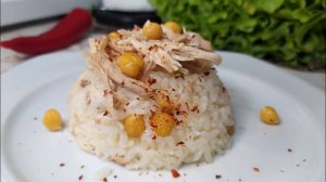ТУРЕЦКИЙ ПЛОВ С КУРИЦЕЙ И НУТОМ _ Рецепты турецкой кухни