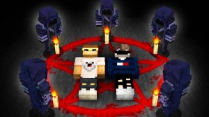 Культисты похитили нас в майнкрафт minecraft