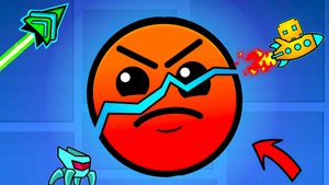 Это точно хард лвл? Как то легко! Прошёл blast processing в geometry dash на все 100% за 50 попыток