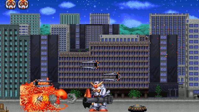 SD Gundam: Psycho Salamander no Kyōi [Arcade] [4K]