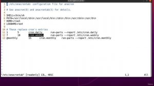 003 Scheduling Tasks Using Anacron (anacron)