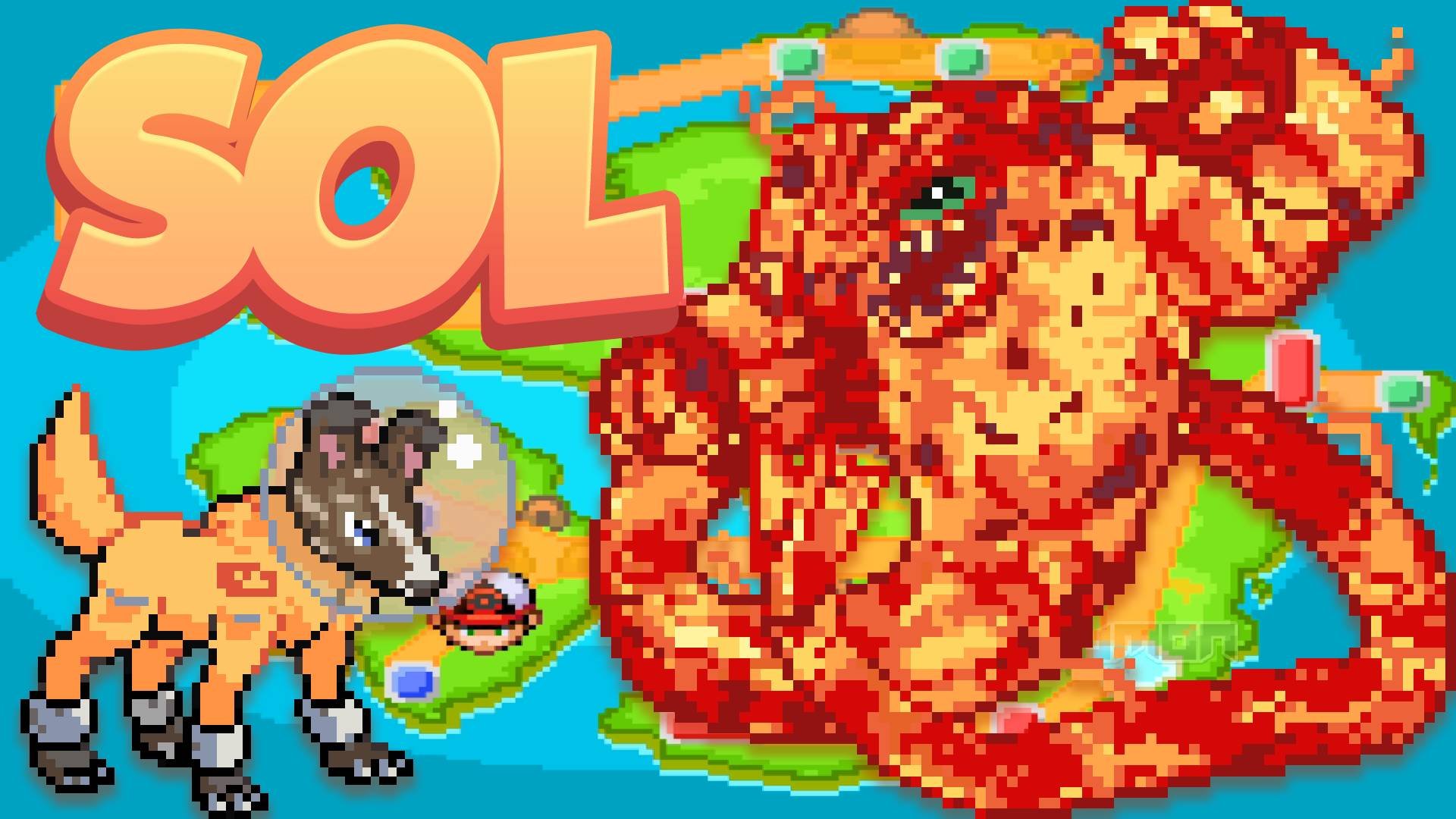 Pokemon Sol — Фанатская игра, 136 новых фейковых монстров, новая мегаэволюция, региональные формы, н