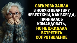 Жизненные истории. Свекровь зашла в новую квартиру невестки и, как всегда... Слушать аудиорассказ