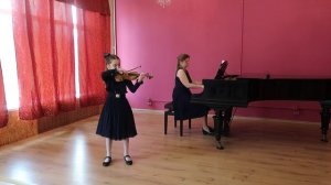 Анна Аникина, Ж.-Б. Акколаи "Концерт для скрипки №1"