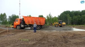 Виктор Стюф присоединисля к работам по строительству газопровода в Таре (04.07.2025)