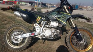 По газовой трубе Эндуро Крым.