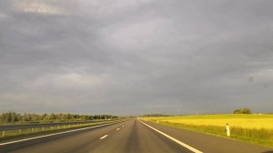 Кусочек Балтрайона. Едем обратно в деревню. Участок зарос.