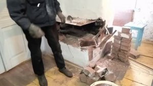 Ремонт печи.
