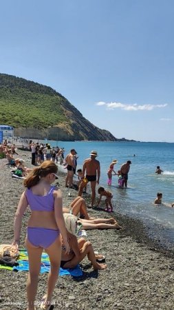 Мазут на пляже Сукко прямо сейчас в прямом эфире
