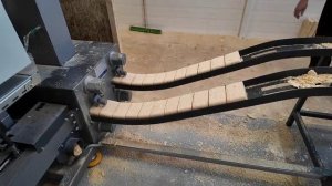 Работа участка брикетирования