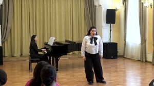 М. Мусоргский Из вокального цикла «Детская» - «В углу