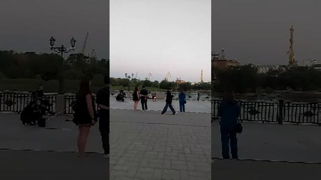 фаер-шоу на набережной