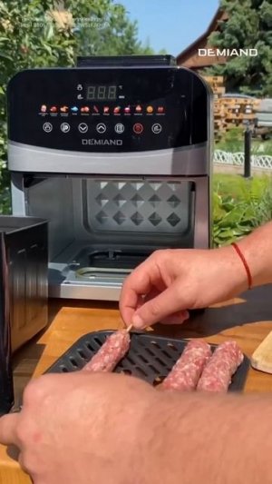 Сочные домашние колбаски в аэрогриле Demiand 🌭🔥 Купить на WB 252979725