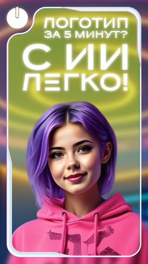 Логотип за 5 минут? С ИИ легко!
