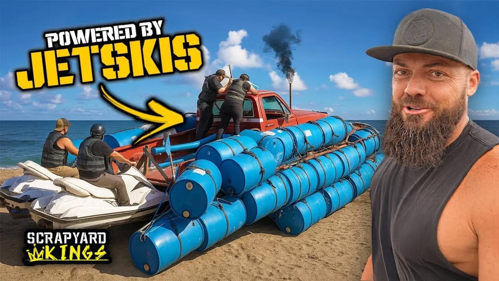 Самодельные Амфибии: Испытание на Плавучесть | Короли Свалки, Эпизод 3 | HeavyDSparks