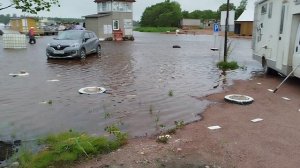 Залив вышел из берегов. Выборг, июль 2025