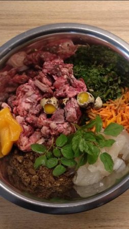 2025-07-04 Классная натуралка для собак. Много вкусного, но мы покупаем индейку.