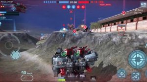 Robot Warfare бой против REDŞHIFT, Player_d9e87, HEAVYDANGER часть 1 • Обзор Боевой Протокол