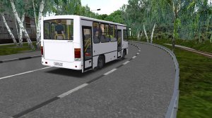 Поездка на ПАЗ-320302-08 по маршруту №1 по карте Могэс