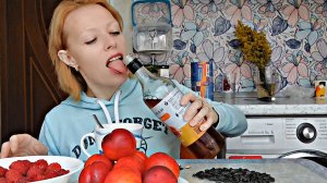 Рецепт газировки и ягодного  коктейля 🍸 | Мукбанг