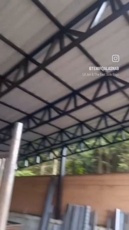 Законченный вид навеса под авто. Нарубили профнастил под размеры заказчика⚙️🔥
