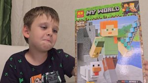 Обзор на LEGO Лего My World Алекс и курица! No.11167! | Евген Про