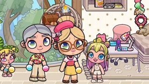 MilaGameБАБУШКА И ДЕДУШКА СЛЕДЯТ ЗА АЛИСОЙ в AVATAR WORLD ИСТОРИЯ 💕 РУТИНА СЕМЬИ 👨👩👧👦 ОБНОВЛ