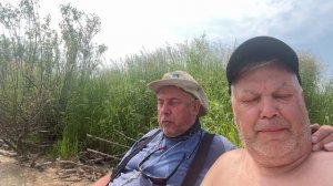 Варим уху на острове, Амур