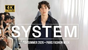 SYSTEM Menswear | Spring/Summer 2026 | Paris Fashion Week